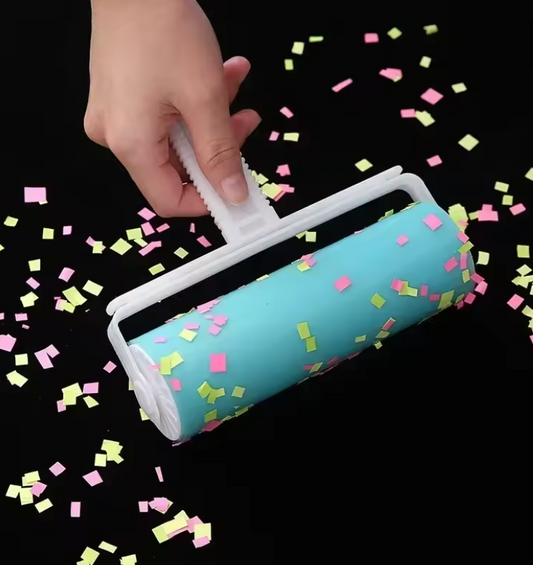 Large High quality New Washable Reusable Clothes Hair Pet Hair Sticky Roller Household Cleaning Portable Hair Remover Rolle